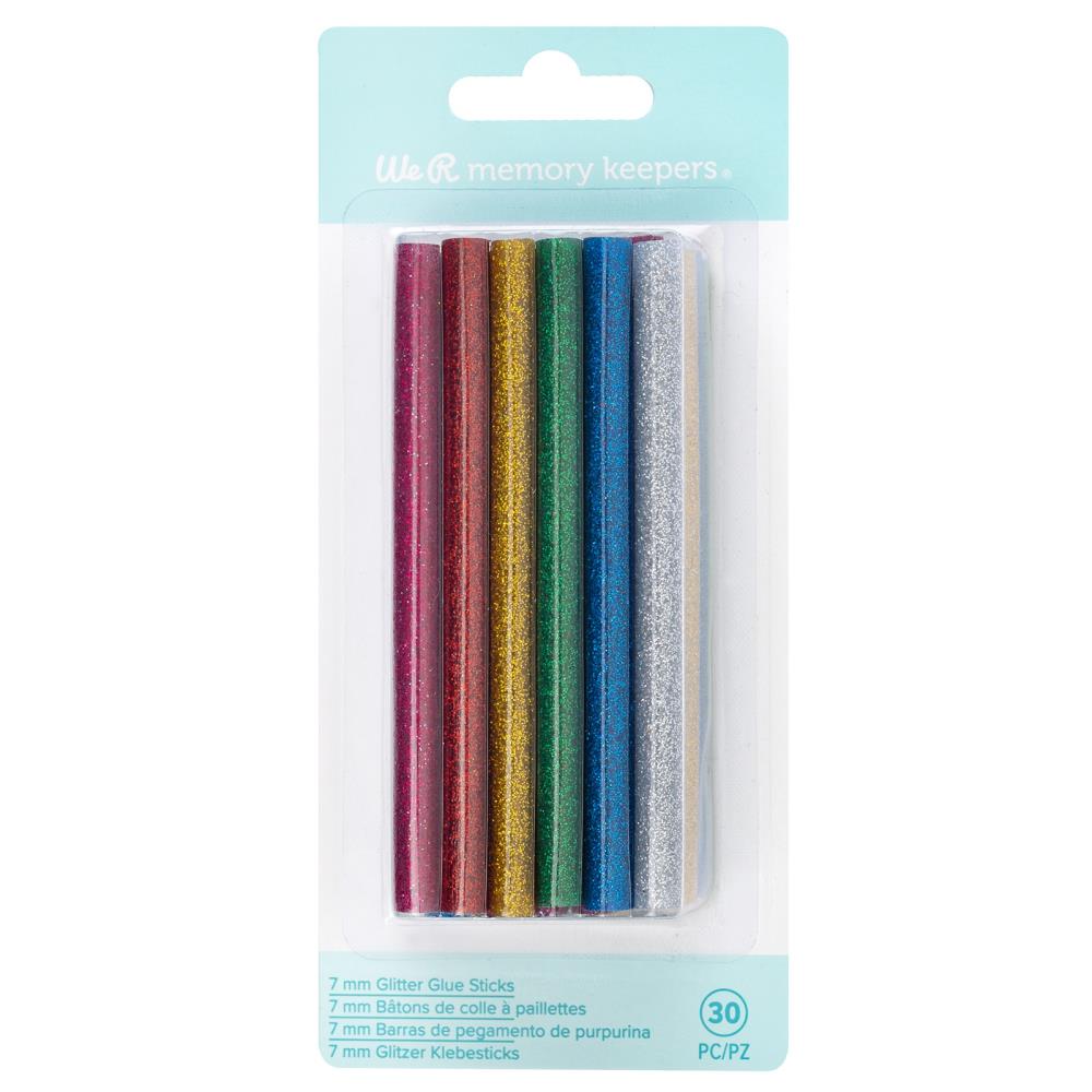 We R Memory Keepers - Creative Flow Hot Glue Sticks - Clear 30/Pkg