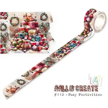 AALL& Create - Washi Tape - Foxy Festivities