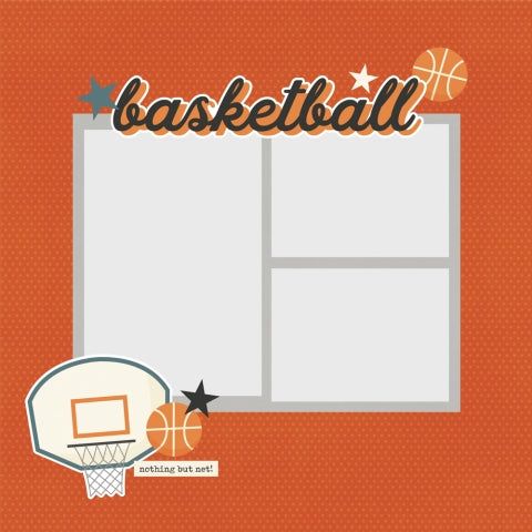 Simple Stories - Basketball - Simple Pages Page Pieces