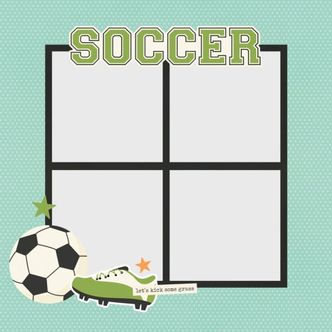 Simple Stories - Soccer - Simple Pages Page Pieces