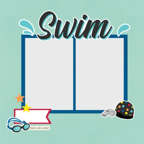 Simple Stories - Swim - Simple Pages Page Pieces