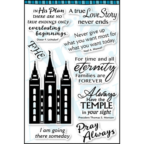 Dare 2B Artzy LDS Temple Stamp Set