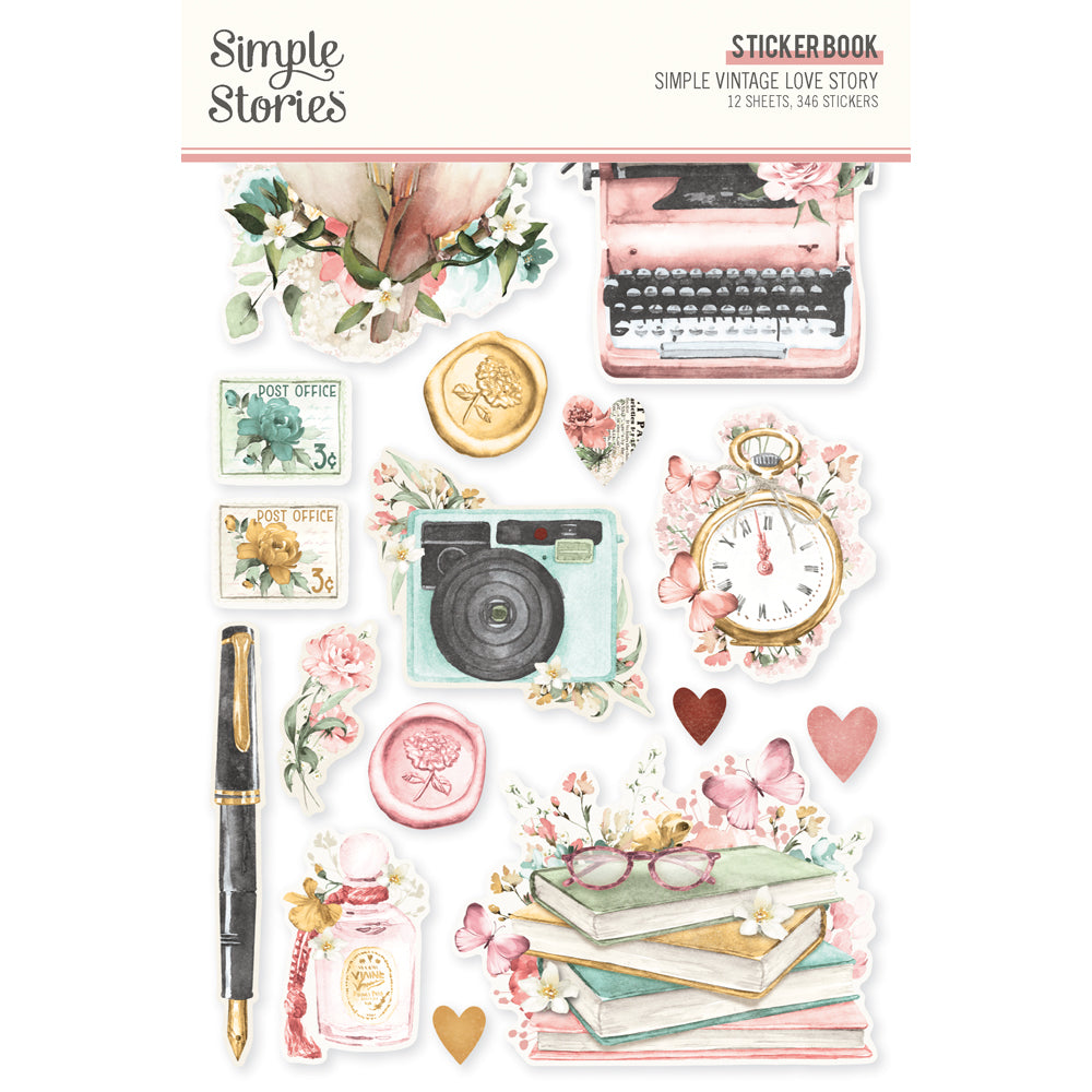 Simple Stories Simple Vintage Love Story Simple Pages Page Pieces