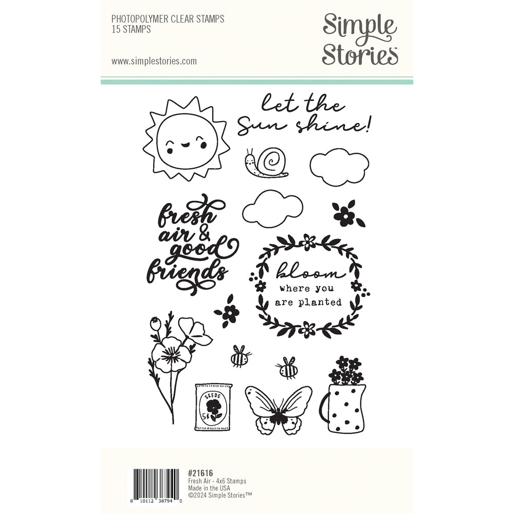 Prima - Planner Clear Stamps - Baby