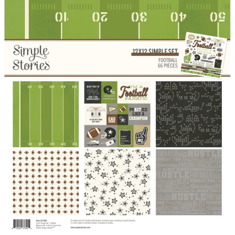 Simple Stories - Football - 12x12 Collection Kit