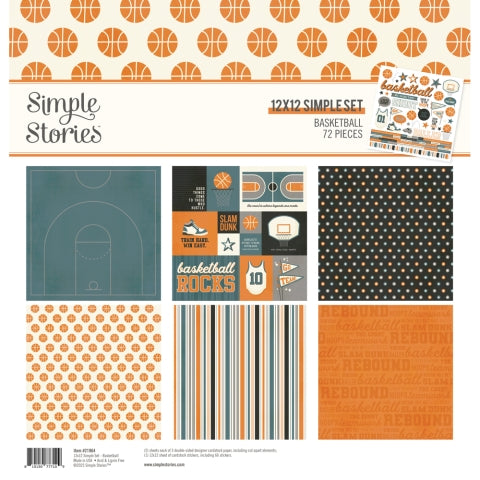 Simple Stories - Basketball - 12x12 Collection Kit