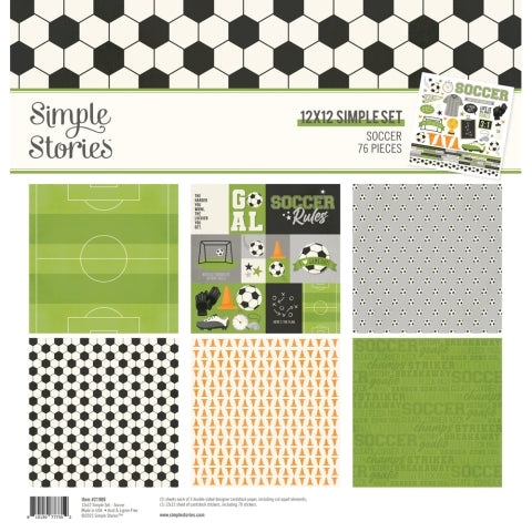 Simple Stories - Soccer - 12x12 Collection Kit