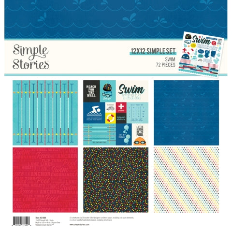 Simple Stories - Swim - 12x12 Collection Kit