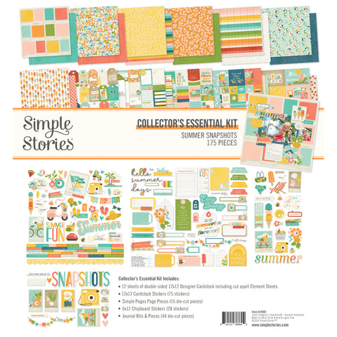 Simple Stories - Summer Snapshots - Collector's Essential Kit