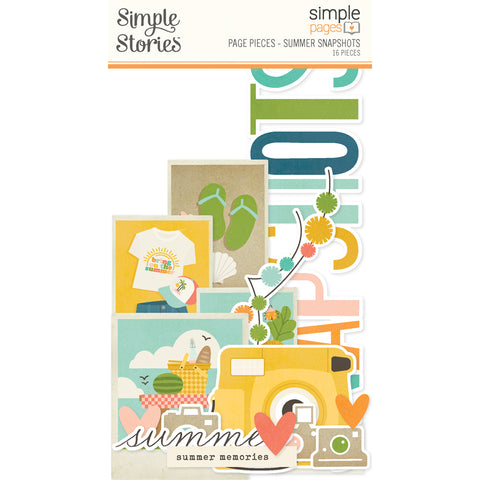 Simple Stories - Summer Snapshots - Simple Pages Page Pieces