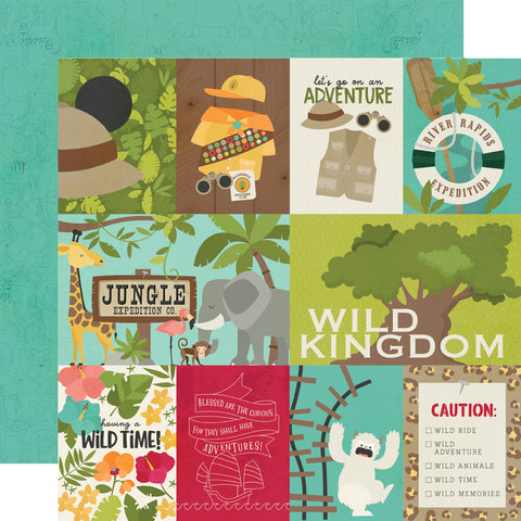 Simple Stories - Say Cheese Wild - 12x12 Single Sheet - Elements 1