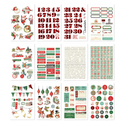 Simple Stories - Holly Jolly - Sticker Book