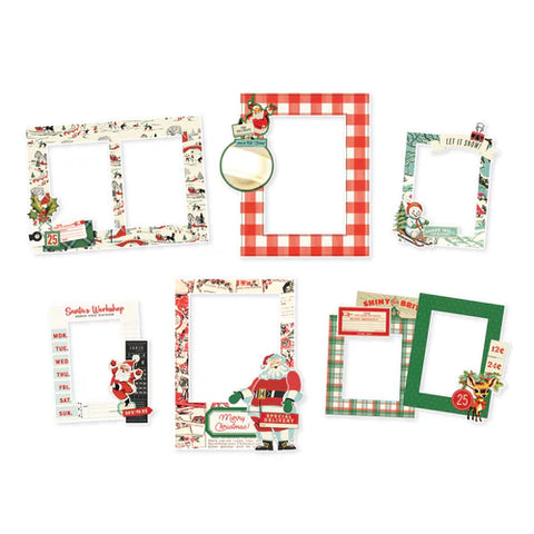 Simple Stories - Holly Jolly - Chipboard Frames