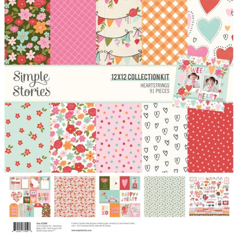 Simple Stories - Heartstrings - 12x12 Collection Kit