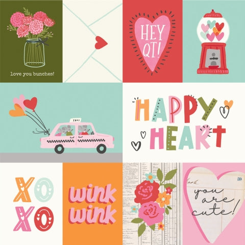 Simple Stories - Heartstrings - 12x12 Single Sheet - Elements 2