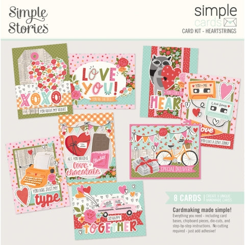 Simple Stories - Heartstrings - Simple Cards Card Kit