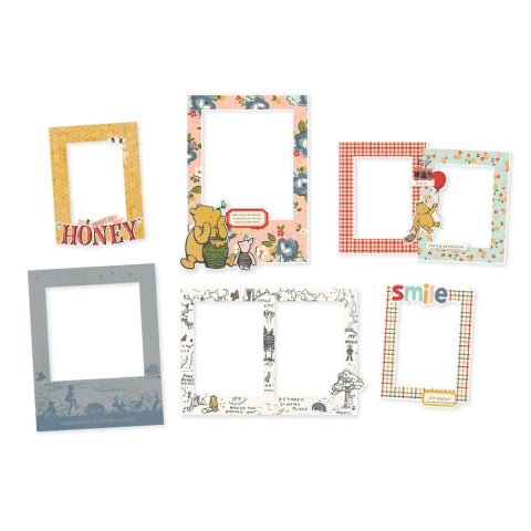 Simple Stories - Say Cheese Classic Pooh - Chipboard Frames - PRE-ORDER - Ship Mid-January 2025