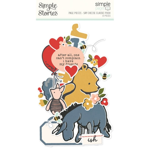 Simple Stories - Say Cheese Classic Pooh - Simple Pages Page Pieces - PRE-ORDER - Ship Mid-January 2025