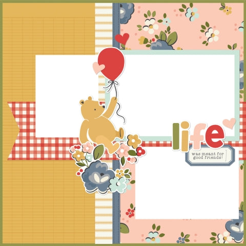 Simple Stories - Say Cheese Classic Pooh - Simple Pages Page Kit - PRE-ORDER - Ship Mid-January 2025