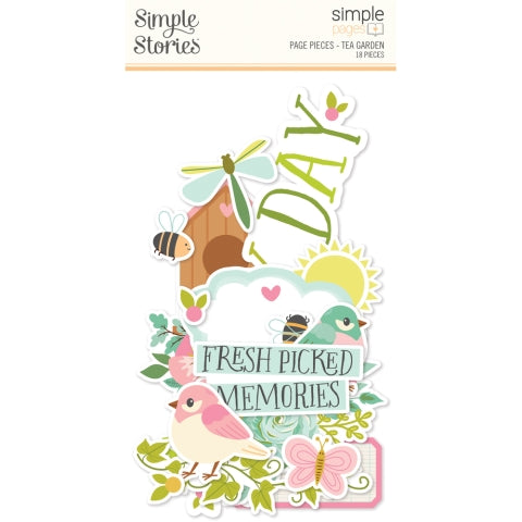 Simple Stories - Tea Garden - Simple Pages Page Pieces