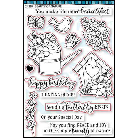 Dare 2B Artzy Beauty of Nature Stamp Set