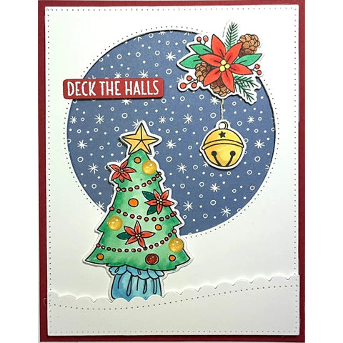 Dare 2B Artzy Christmas Magic Stamp Set