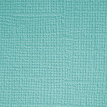 Doodlebug - Textured Coordinating Solids - 12 x 12 Single Sheets - Sea Glass / 3391