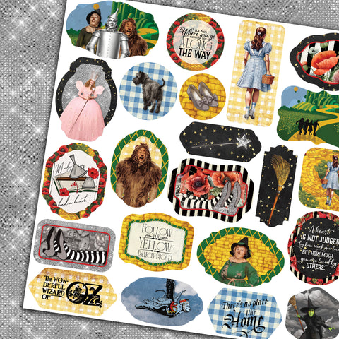 Country Craft Creations - The World Of OZ -8x8 - 28 Sheets