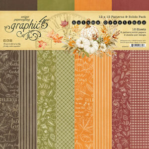 G45 - Autumn Greetings - 12x12 Patterns & Solids