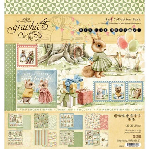 G45 - Hip Hip Hooray - 8x8 Collection Pack