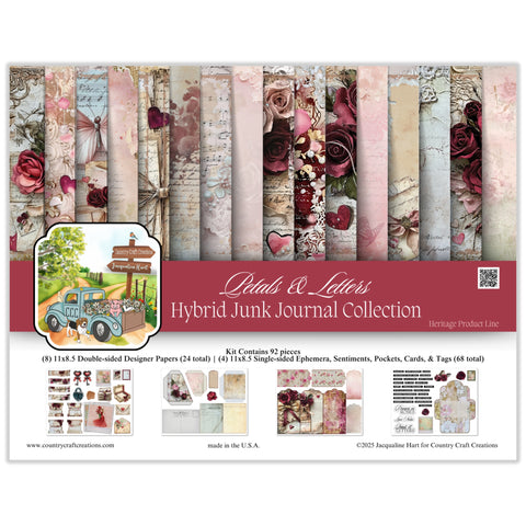 Petals & Letters Hybrid Junk Journal Collection