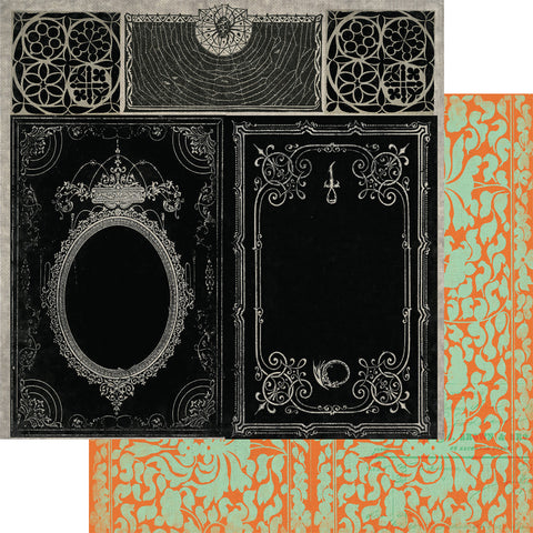 Fancy Pants - Hallow’s Eve 12x12 Single Sheet / Filigree Fancy