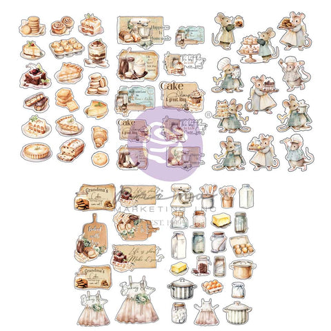 Prima - The Home Baker Collection - Stickers