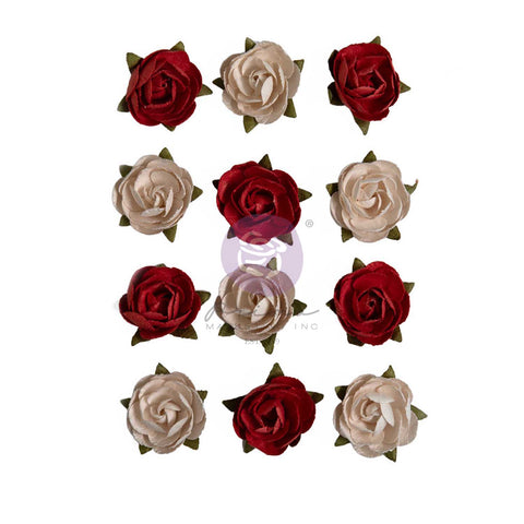 Prima - Return To Wonderland Collection - Flowers – Rose Garden – 12 pcs - 5769