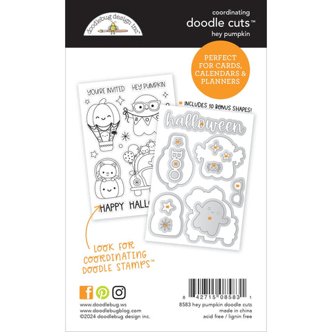 Doodlebug - Hey Pumpkin - Doodle Cuts - Hey Pumpkin / 8583