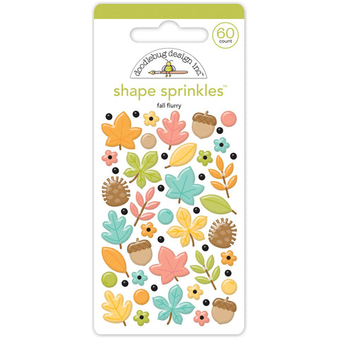 Doodlebug - Farmhouse - Shape Sprinkles - Fall Flurry / 8615