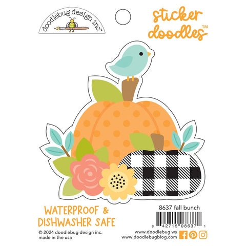 Doodlebug - Farmhouse - Sticker Doodles - Fall Bunch / 8637