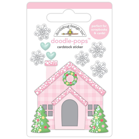 Doodlebug - Tinsel Time - Doodle-Pops - Christmas Cottage / 8726