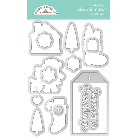 Doodlebug - Tinsel Time - Doodle Cuts - Tinsel Time / 8744