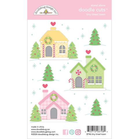 Doodlebug - Tinsel Time - Doodle Cuts - Tiny Tinsel Town / 8746