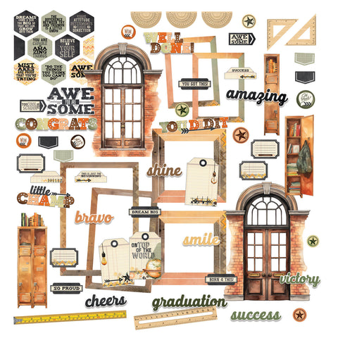 49 & Market - Academia Collection - Die Cuts