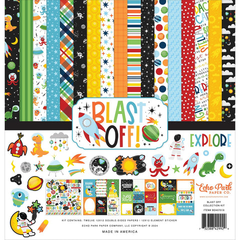 Echo Park - Blast Off! - 12x12 Collection Kit