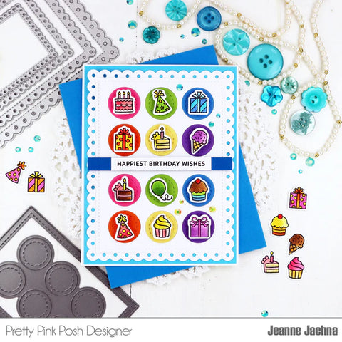 Pretty Pink Posh - Birthday Icons Stamp Set