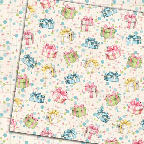 Country Craft Creations - Birthday - 8x8 - 28 Sheets - Cotton Bristol