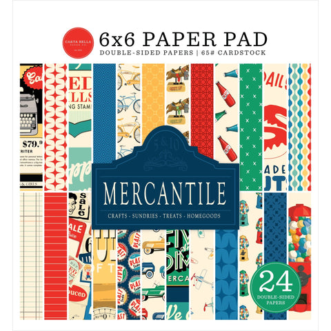 Carta Bella - Mercantile - 6x6 Paper Pad