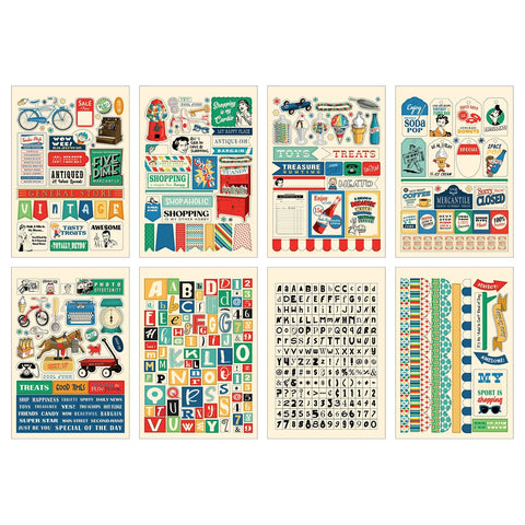 Carta Bella - Mercantile - Sticker Book