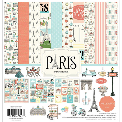 Carta Bella - Paris - 12x12 Collection Kit