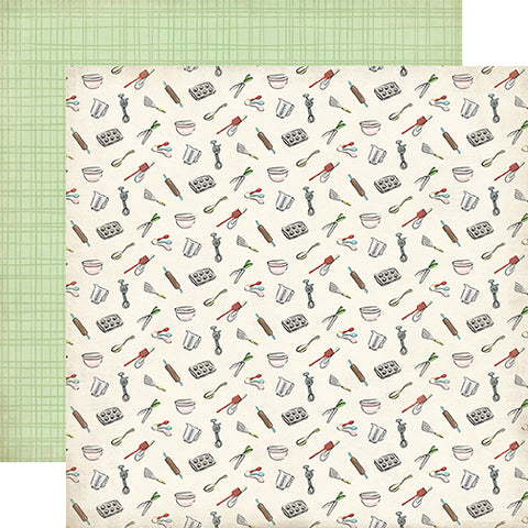 Carta Bella - Roll With It - 12x12 Single Sheet / Kitchen Essentials