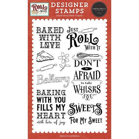 Carta Bella - Roll With It  - Sweets For My Sweet Stamp Set