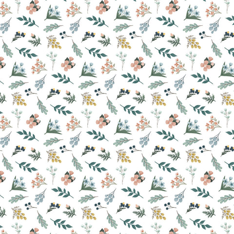 Carta Bella - Winter Wonderland - Snow Day Stems - 12x12 Patterned Paper